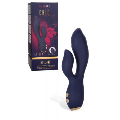 California Exotic Chic Blossom Thumping Rabbit Vibrator