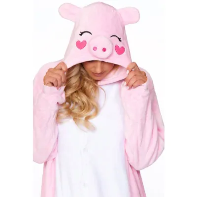 Pig Adult Onesie Small