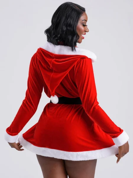 Lovehoney Santa Cutie Red Wrap Dress