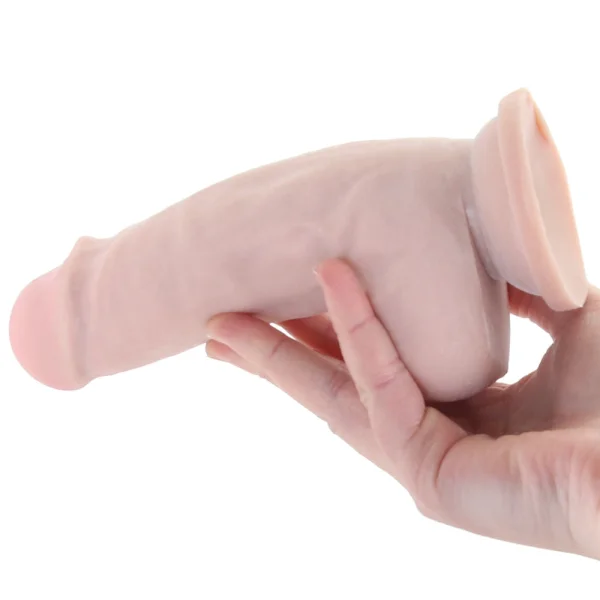 Dr. Skin Plus 7 Inch Girthy Poseable Dildo