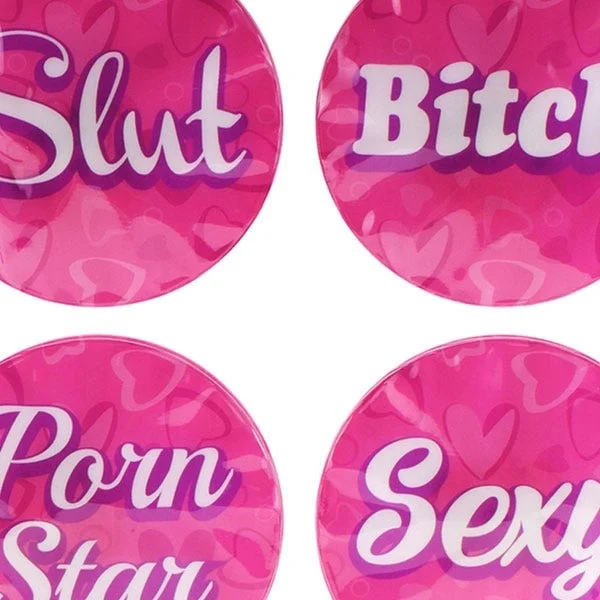 Bachelorette Flashing Light Party Stickers