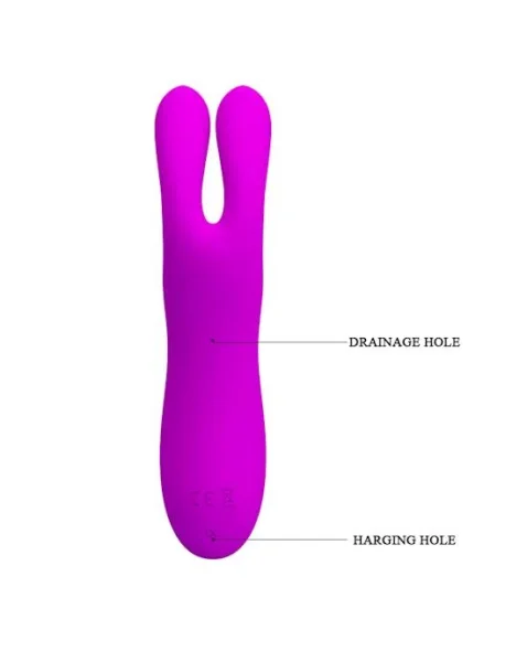 Ralap Suction Vibrator  - Fuchsia - 6.4 Inch