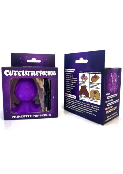 Princette Puppypus Silicone Rechargeable Waterproof Vibrator By Cute Little Fuckers