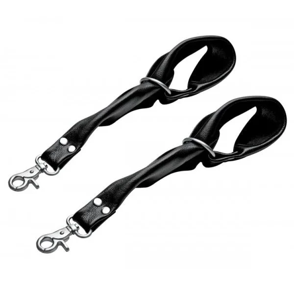 Isabella Sinclaire Universal Leather Restraints Black
