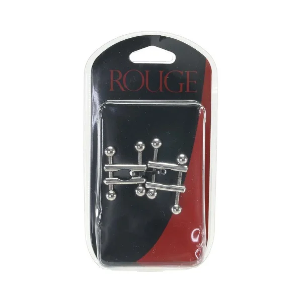 Rouge Ball End Nipple Clamps