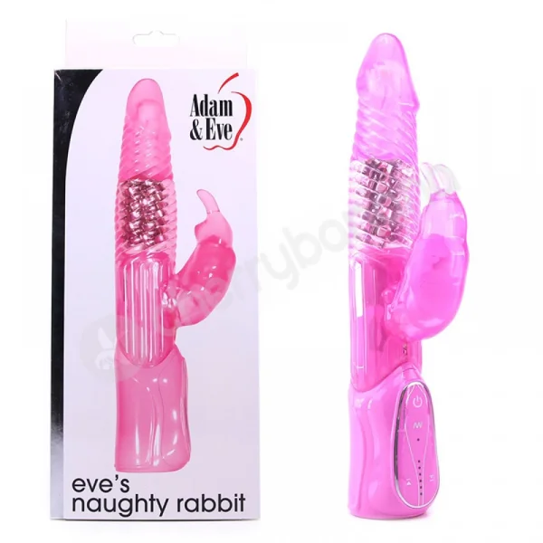 Eve's Naughty Rabbit Pink Vibrator