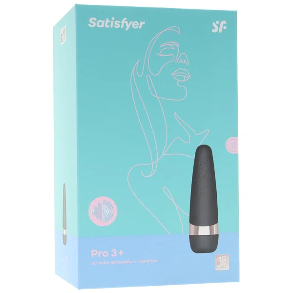Satisfyer Pro 3 Vibration Vibrating Pressure Wave Stimulator
