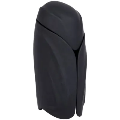 Bondara Flex Black Silicone 10 Function Vibrating Masturbator