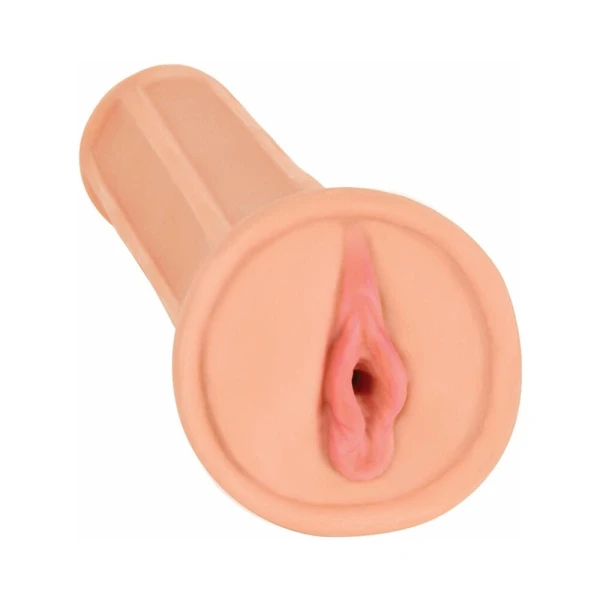 Mistress Bioskin Vibrating Stroker With Pubic Bone 1 Speed Bullet Taylor Vanilla — image 7 of 10
