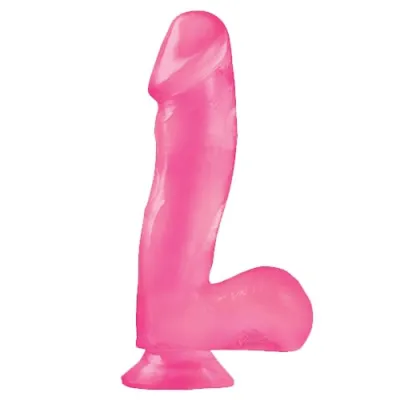 Basix 6 5 Dong W Suction Pink