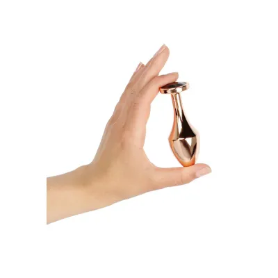 Rosy Gold Nouveau 3 7 Metal Butt Plug