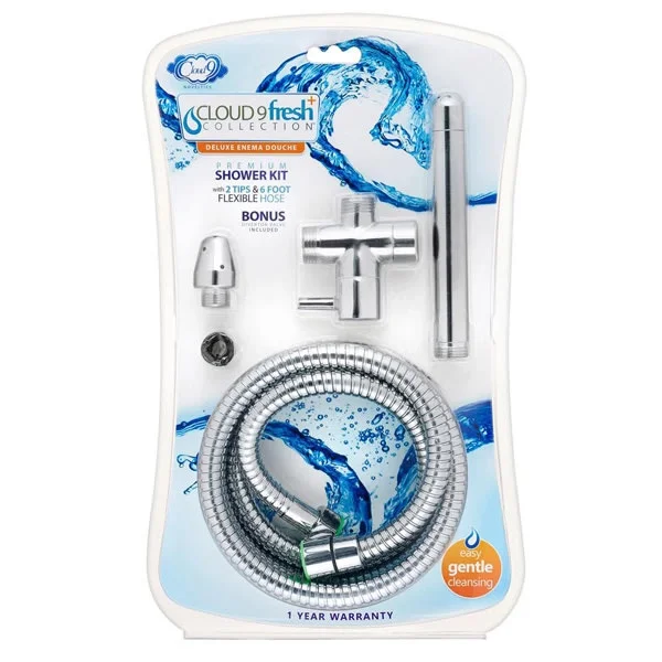 Cloud 9 Premium Shower Kit - Deluxe Enema & Douche