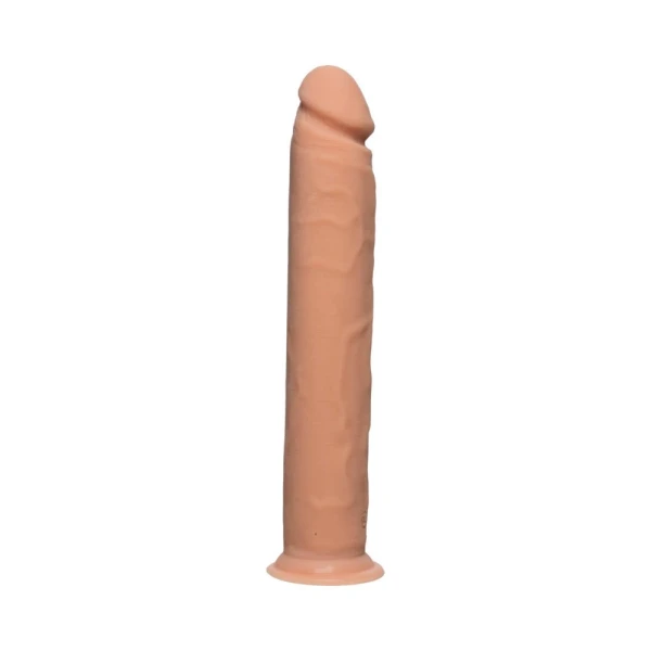 The D Realistic D 12 inches Ultraskyn Beige Dildo