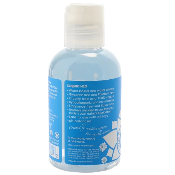 Sliquid H2O - Water-Based Lube | 4.2oz
