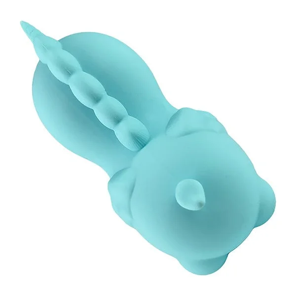 Creative Conceptions Unihorn Mount 'n Peak Twirling Clitoral Unicorn Vibrator