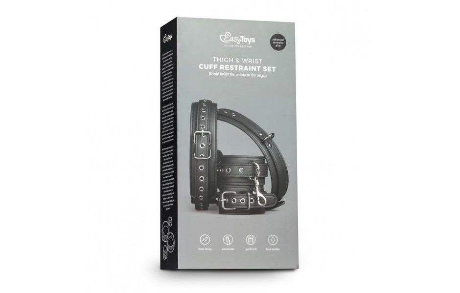 Vegan Thigh & Wrist Cuff Set