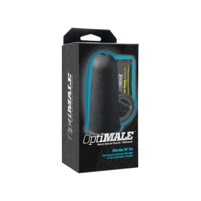 OptiMale Stroke N Go w Lubricant Black