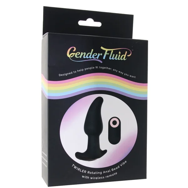 Gender Fluid Twirler Remote Rotating Anal Vibe