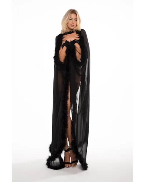 Adore Skye The French Kiss Cape - Black - One Size