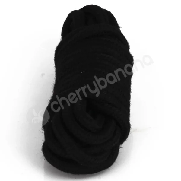Cherry Banana Dare Black Bondage Rope Cotton 5m