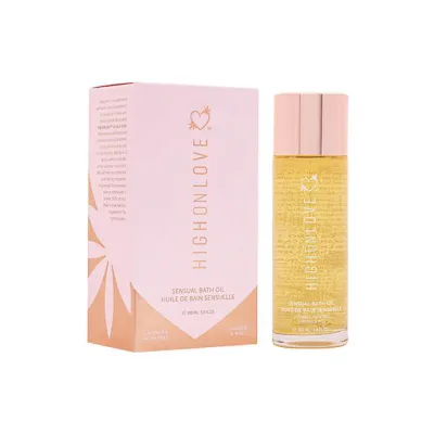 Highonlove Bath Oil Lavender Honeybee 100ml 100 Ml
