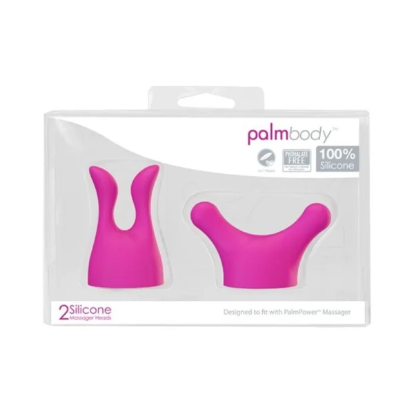 Palm Power Massager Heads Body 2 Pack Pink — image 6 of 6