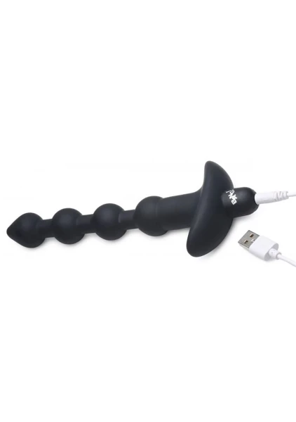 Remote Control Vibrating Silicone Anal Beads