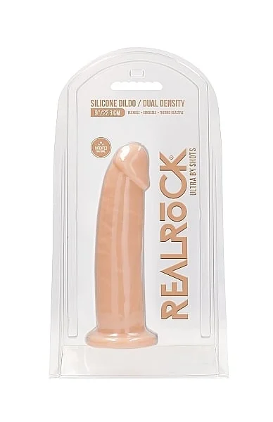 Silicone Dildo Without Balls - Flesh