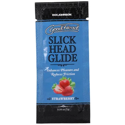 Goodhead Slick Head Glide Strawberry 0 24 Oz