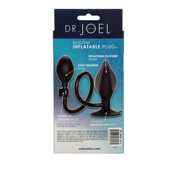 Dr. Joel Kaplan silicone inflatable plug