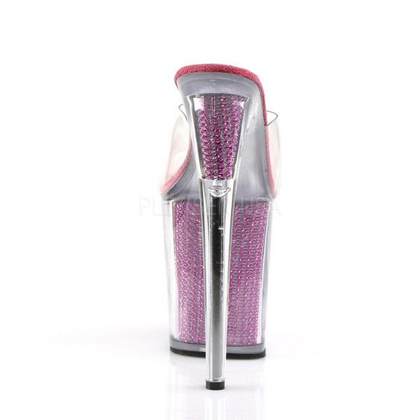 8 inches Heel, 4 inches PF Slide W/Simulated RS Filled Bottom — image 8 of 16