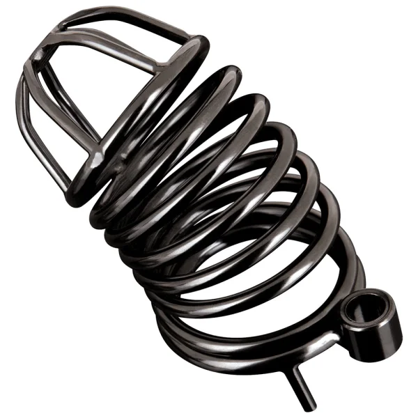 Blue Line Deluxe Steel Chastity Cage