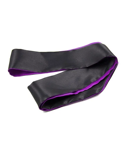 Double sided satin blindfold