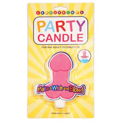 Make A Wish Blow Penis Candle Novelty Candle