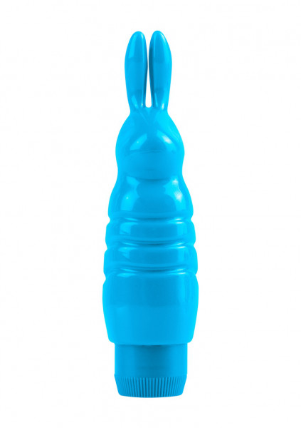 Lil Rabbit - Blue Mini Wand Vibrator