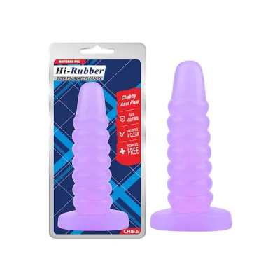 Chubs Anal Plug 9 Inch Purple