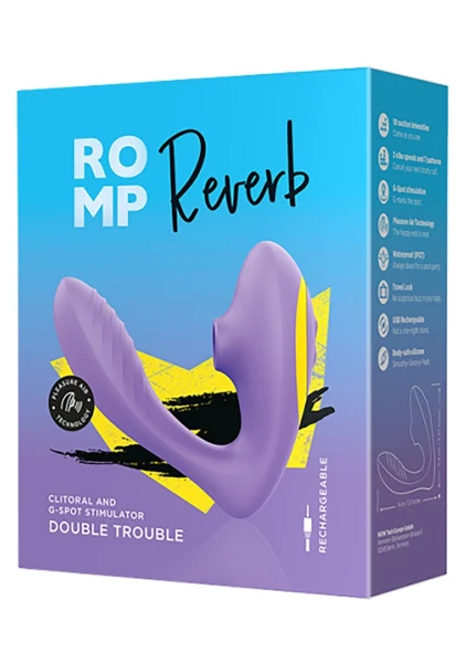 ROMP Reverb G-Spot and Clitoral Suction Stimulator