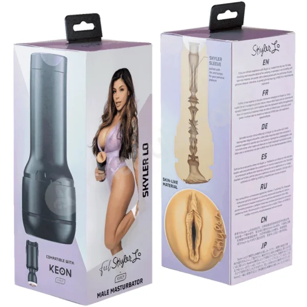 Kiiroo Feel Skyler Lo Stars Collection Stroker Compatible With Keon