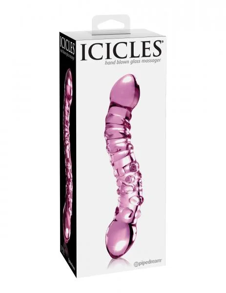 Icicles No. 55 Double Sided Glass Dildo