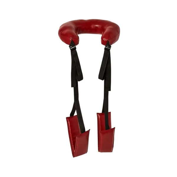 Sportsheets Saffron Thigh Sling Black Red Sex Position Strap — image 4 of 9