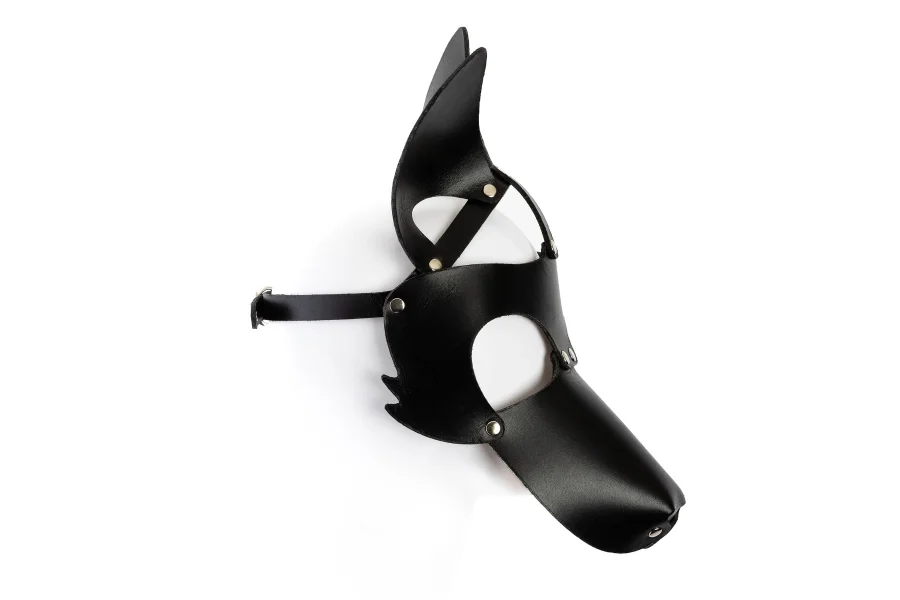 Basel Leather Puppy Play Fetish Mask by Liberator Leather