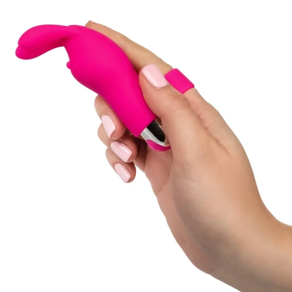 Intimate Play Pink Rechargeable Bunny Finger Vibrator — image 5 of 8