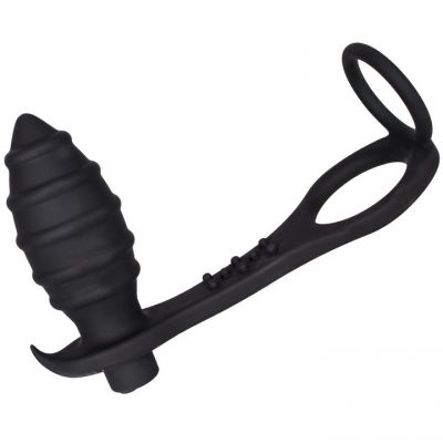 Bondara Cock Rocket 10 Function Butt Plug And Double Cock Ring