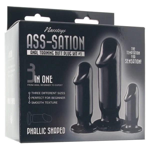 Ass-Sation Anal Training Butt Plug Kit #1 — image 4 of 8