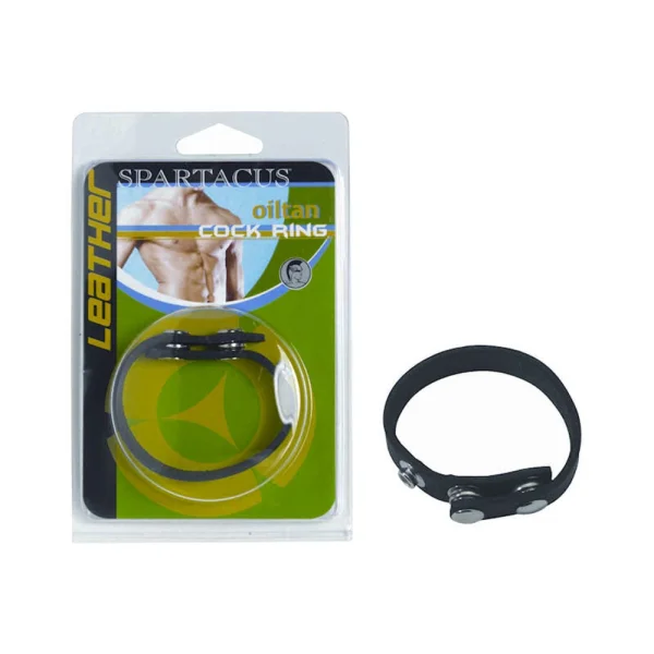 Original Oiltan Cock Ring Leather Black — image 5 of 9