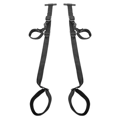 Ouch Black White Door Swing Set with Eye Mask