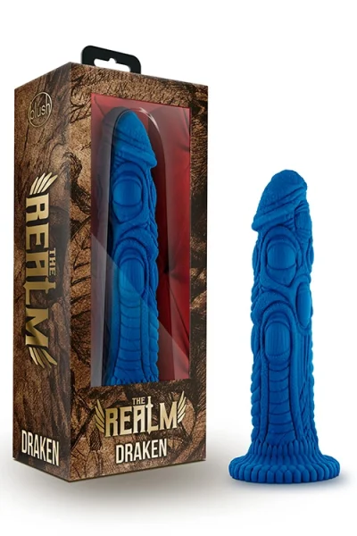 Blush Draken 7.5" Lock On Dragon Dildo