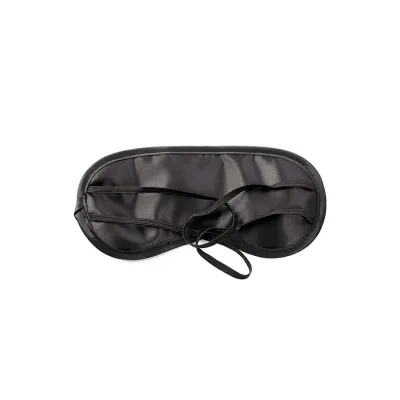 Curious Candy Black Satin Eye Mask