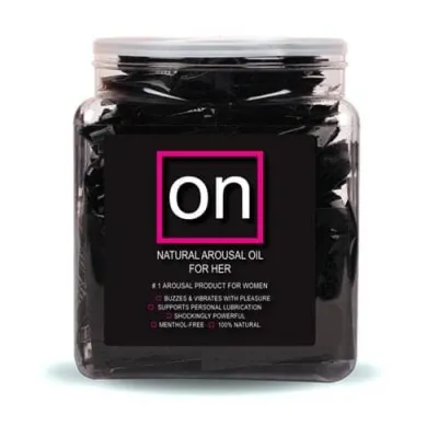 On Natural Arousal Oil Original 75 Piece Fishbowl 0 3ml Ampoules