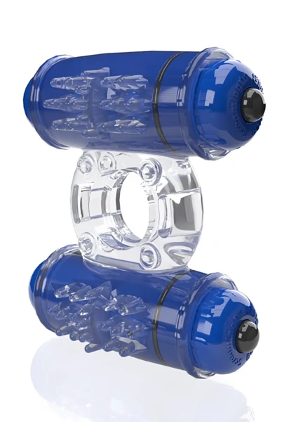 4B Double Wammy Vibrating Ring